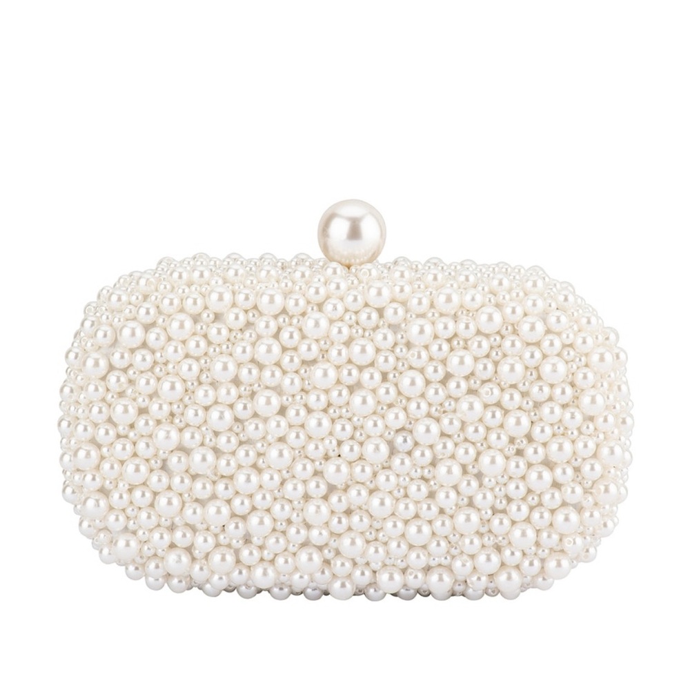 Valentina Pearl Clutch